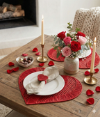 Heart Waves Handwoven Iraca Placemat by MacondoForever