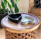 Heart Bowls Black + White