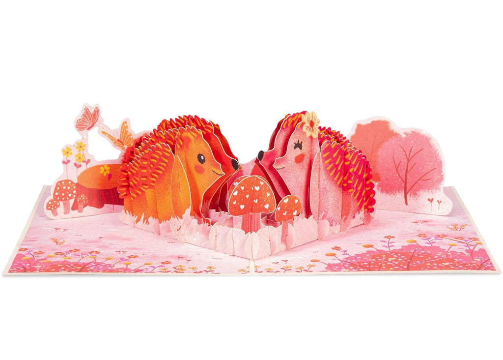 Love Hedgehog Pop Up Card by Paper Love