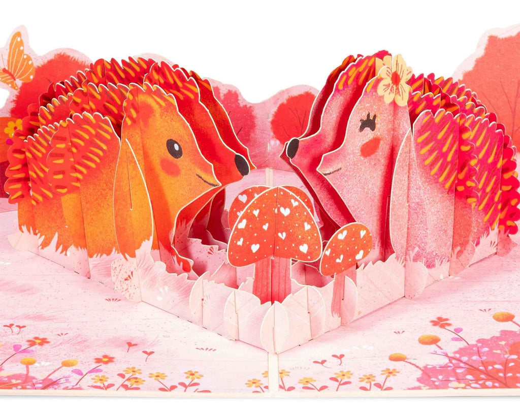 Love Hedgehog Pop Up Card by Paper Love