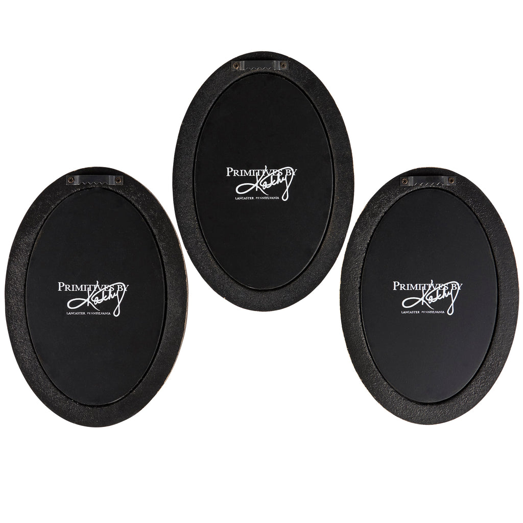 Hidden Garden Hanging Decor Set | Natural Wood Frame Wall Display