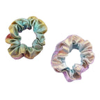 Holographic Mini Scrunchie Set by The Bullish Store