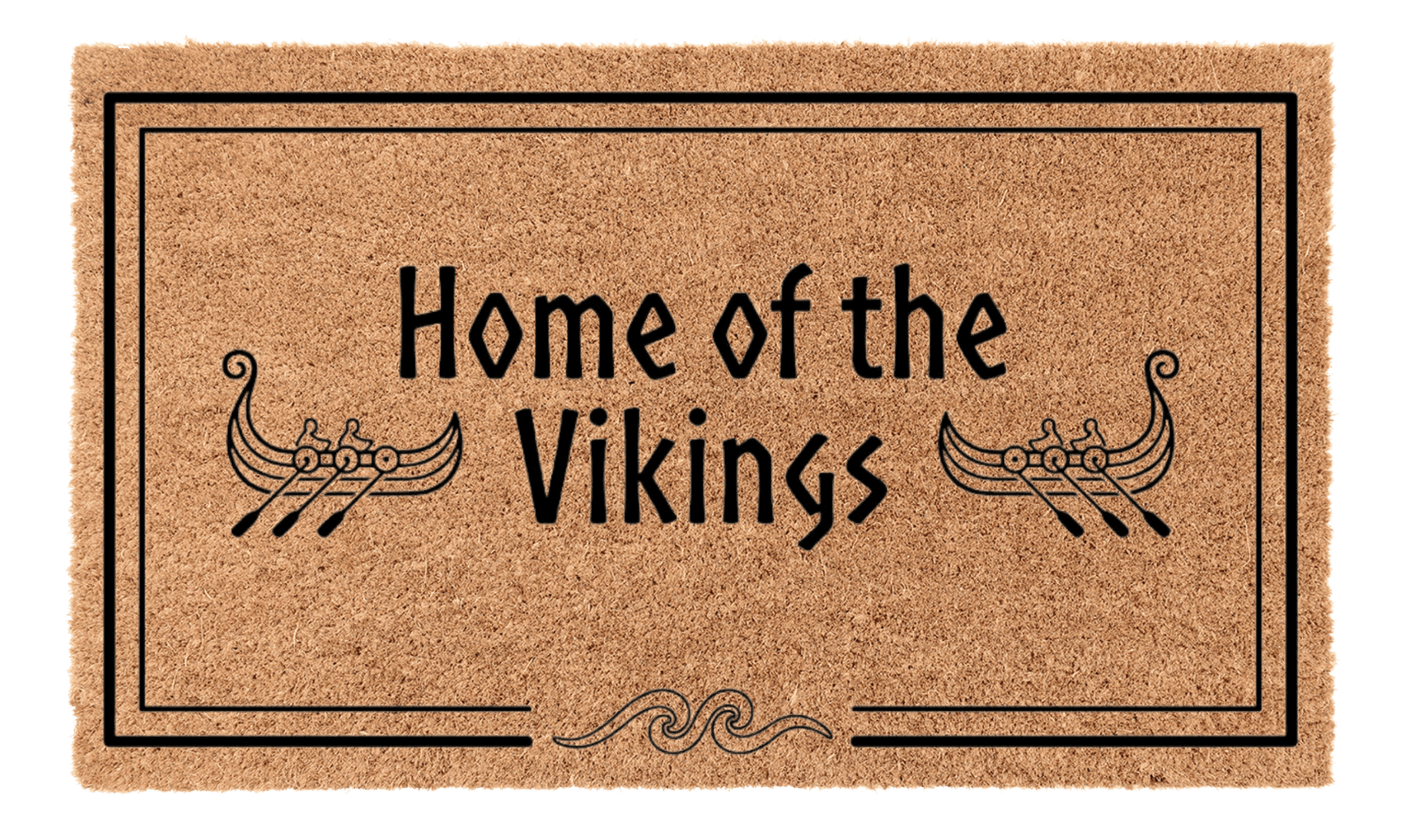 Home of the Vikings Coir Mat