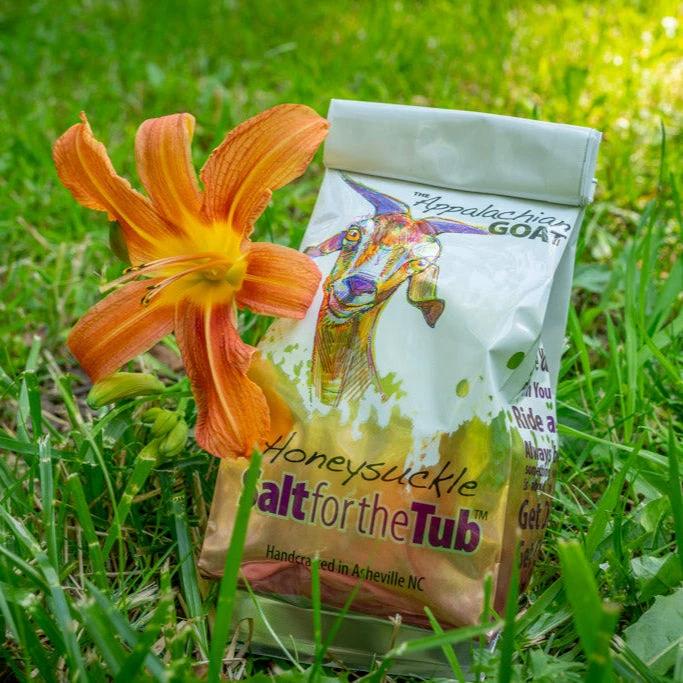 HONEYSUCKLE GOATS MILK ARNICA BATH SALTS by Essential Journeys