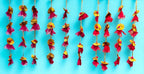 Net, Pom Pom & Gota Lari, Set of 10