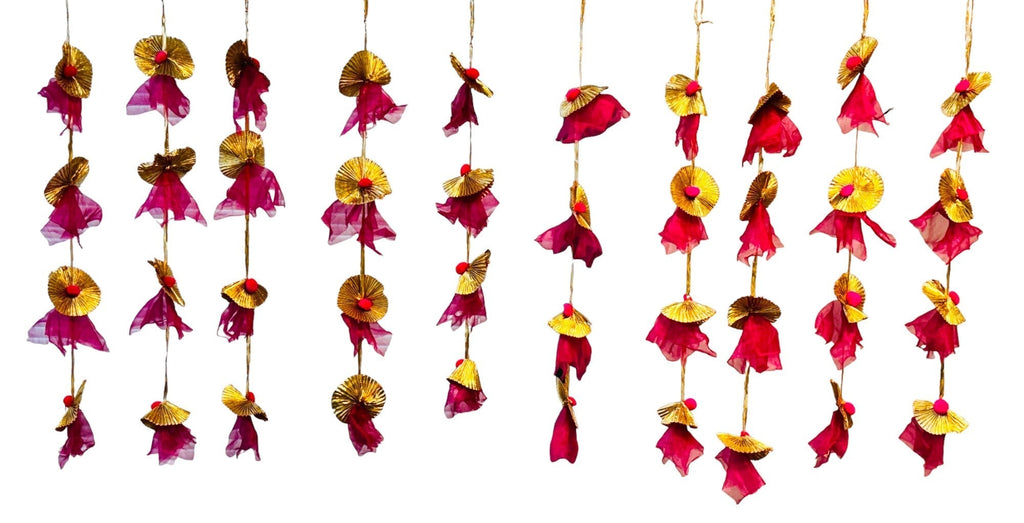 Net, Pom Pom & Gota Lari, Set of 10