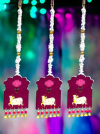 Double Sided Pichwai Cow Lari
