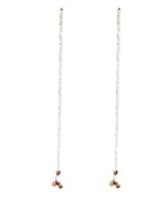 Scented Jasmine Gajra Lari with PomPom, Set Of 2