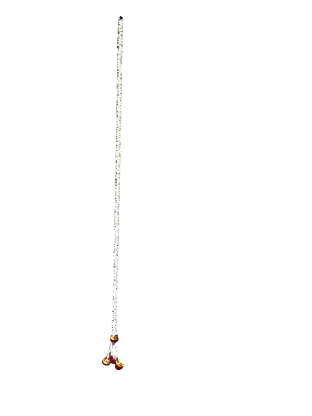 Scented Jasmine Gajra Lari with PomPom, Set of 5