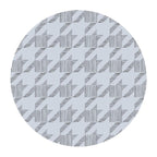 Houndstooth & Flower Ceramic Coaster Set of 4