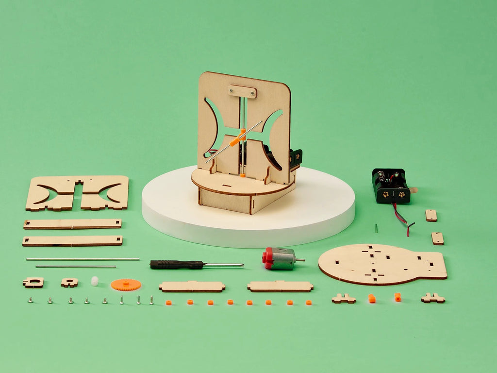 Hyperbola Maker DIY Kit, Educational STEM Toy by Kitsville