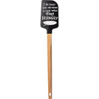 I Am Sorry For The Things I Said When I Was Hungry Spatula With A Wooden Handle by The Bullish Store