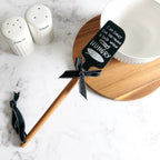 I Am Sorry For The Things I Said When I Was Hungry Spatula With A Wooden Handle by The Bullish Store
