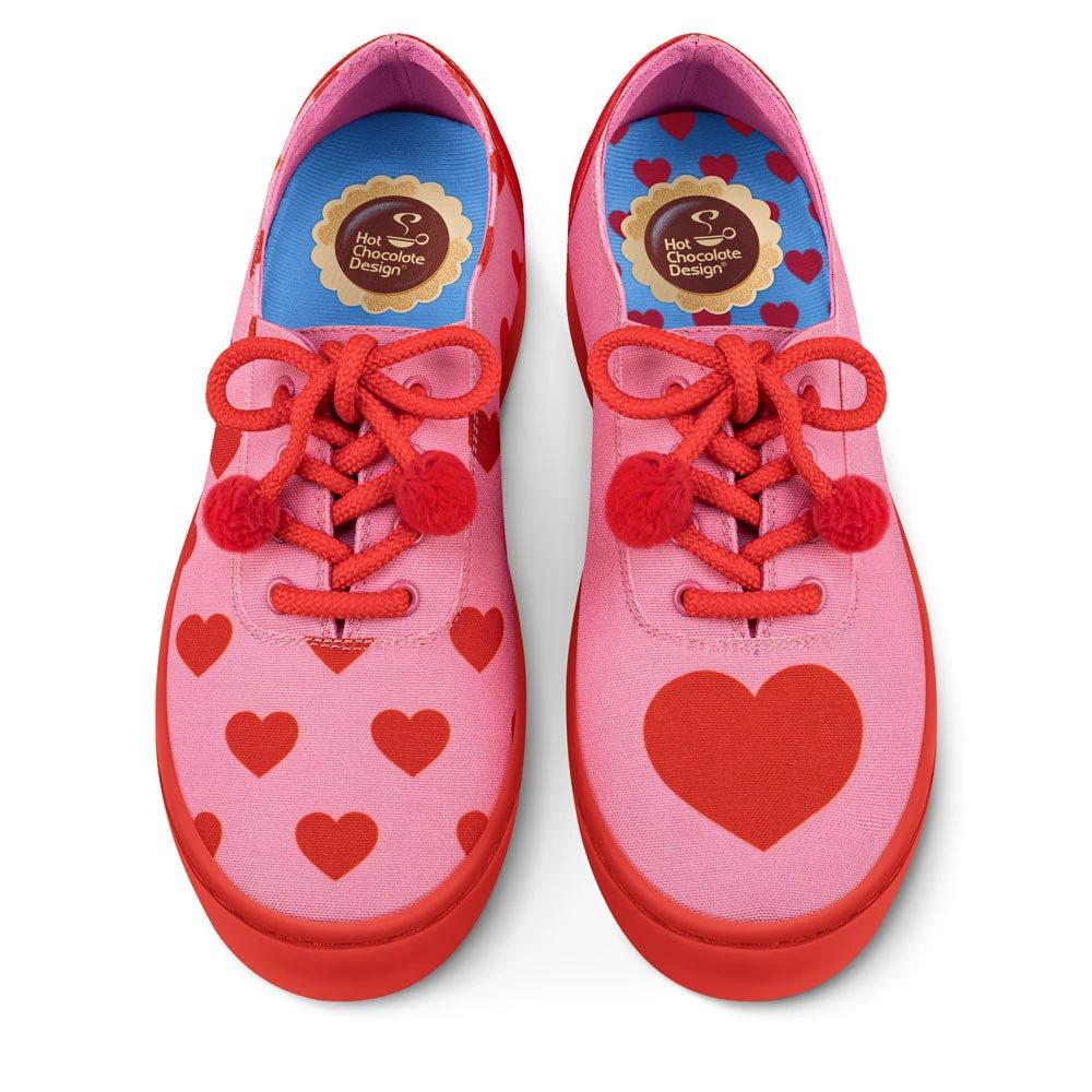 I Will Always Love You Casual Sneaker by Hot Chocolate Design