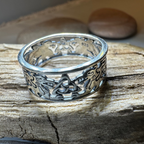 Welsh Dragon Band Ring
