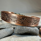 Ethne Celtic Copper Cuff Bracelet