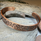 Bernicia Celtic Copper Cuff Bracelet
