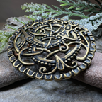 Pitney Celtic Viking Brooch - Bronze Historical Reproduction Pin