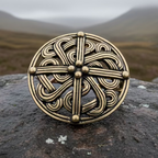 Borre Viking Brooch - Bronze Historical Reproduction Pin