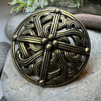 Borre Viking Brooch - Bronze Historical Reproduction Pin