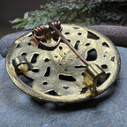 Borre Viking Brooch - Bronze Historical Reproduction Pin