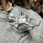 Fiona Fox Necklace in Sterling Silver