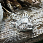 Fiona Fox Necklace in Sterling Silver