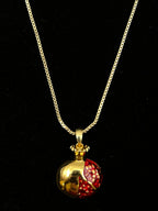 Red Pomegranate Necklace #2