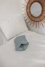 Lagoon Wipeable Cradle Arm Pillow by Little Mae & Co