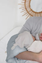 Lagoon Wipeable Cradle Arm Pillow by Little Mae & Co