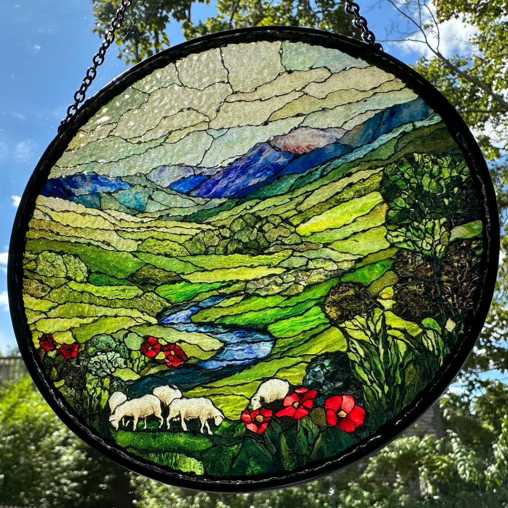 Irish Countryside Suncatcher