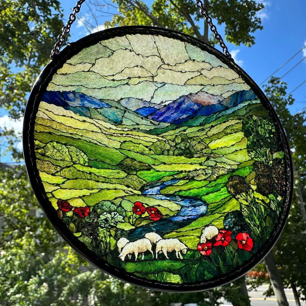 Irish Countryside Suncatcher