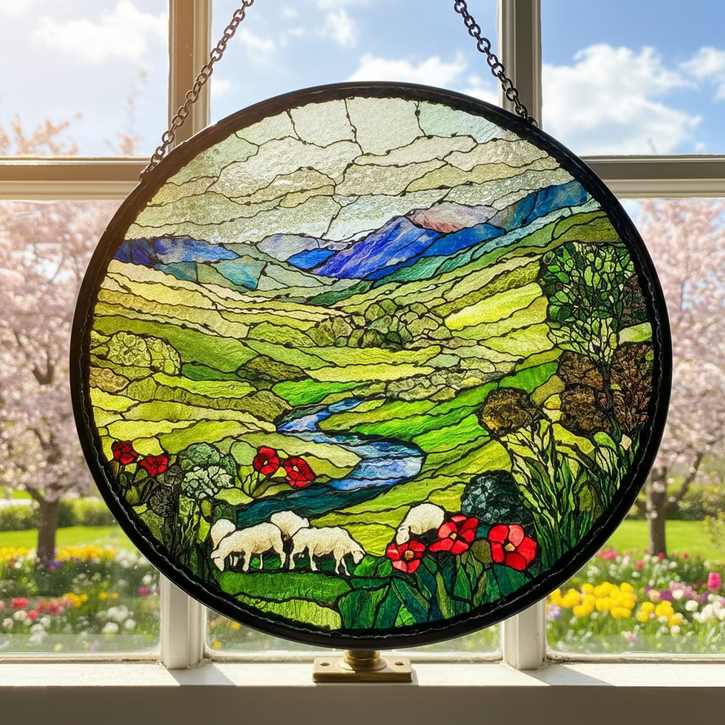 Irish Countryside Suncatcher