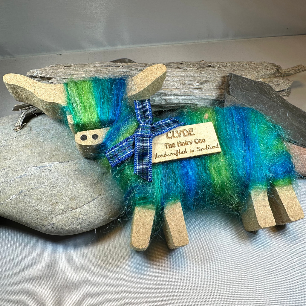 Scottish Highland Cow Figurine