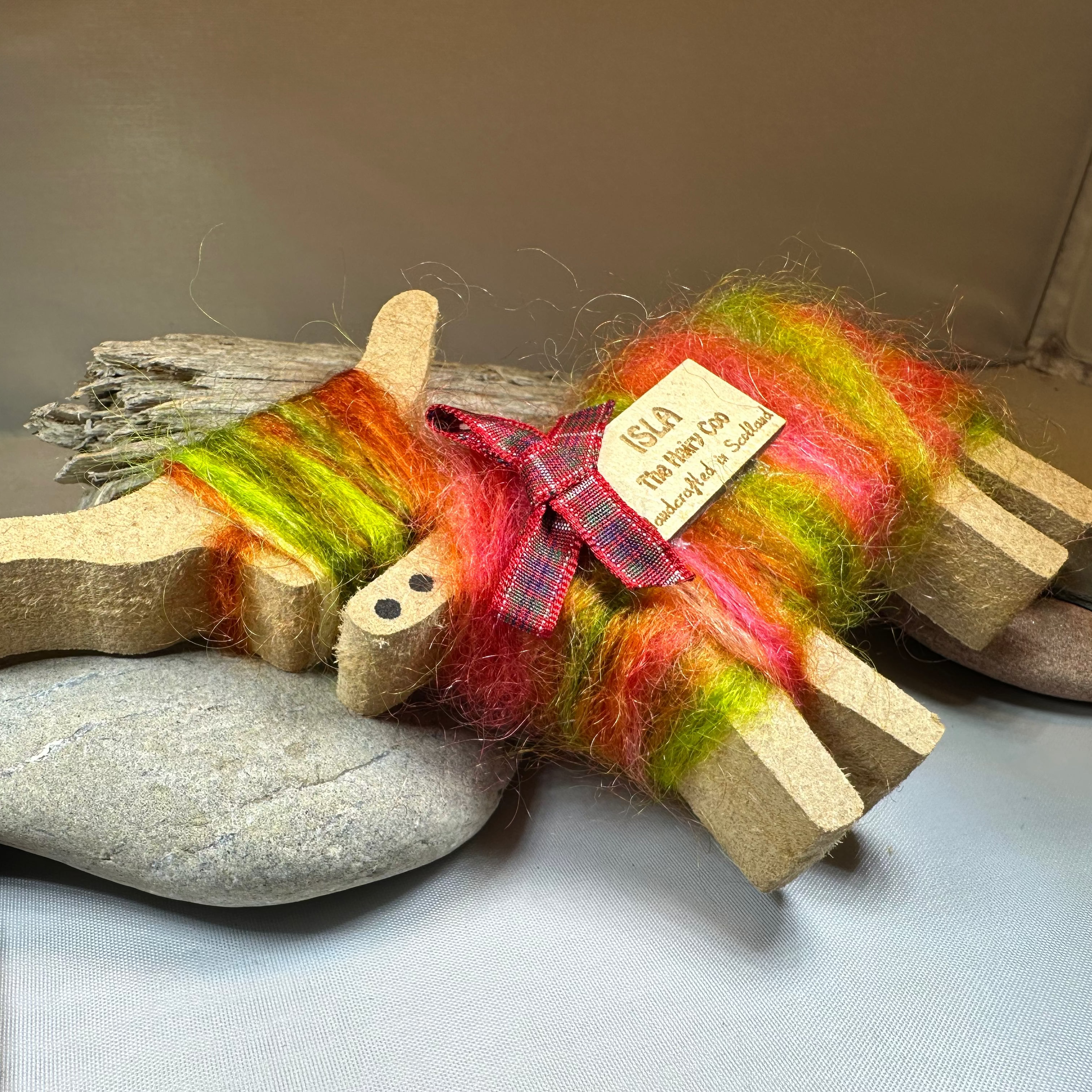 Scottish Highland Cow Figurine