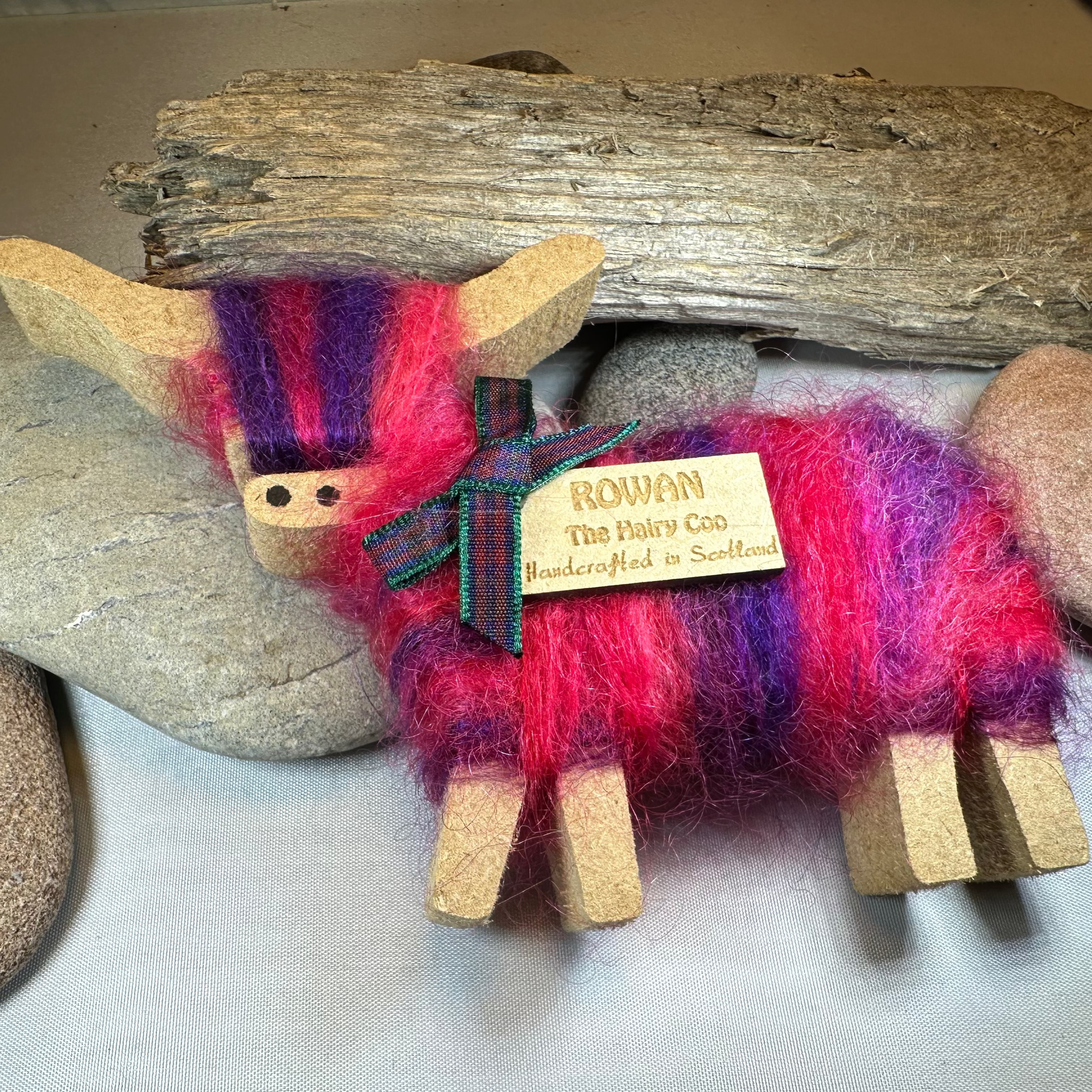 Scottish Highland Cow Figurine