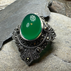 Vintage Style Celtic Brooch in Sterling Silver