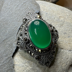 Vintage Style Celtic Brooch in Sterling Silver