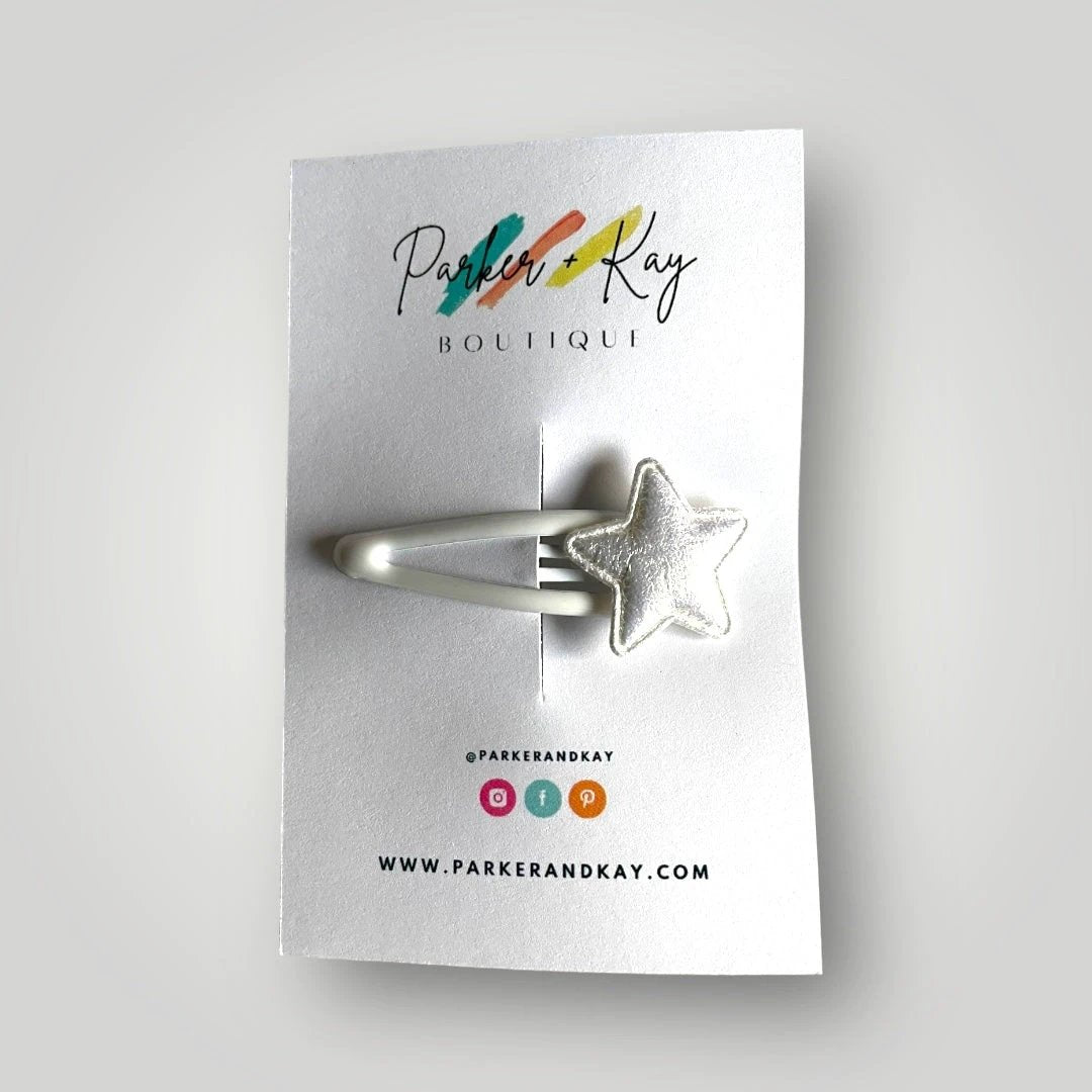 Shiny Stars Hair Clips by Parker + Kay Creative
