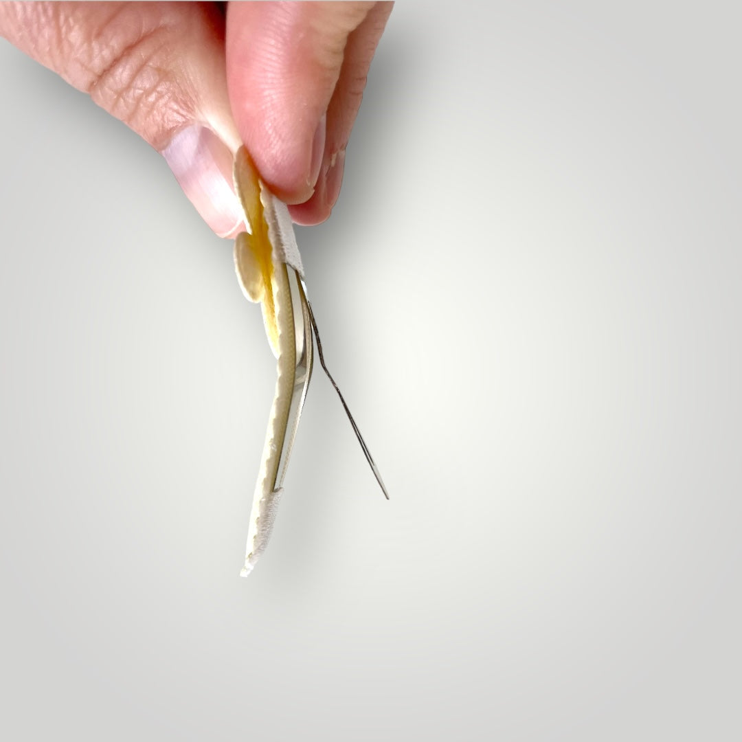 Glistening Flower Hair Clip