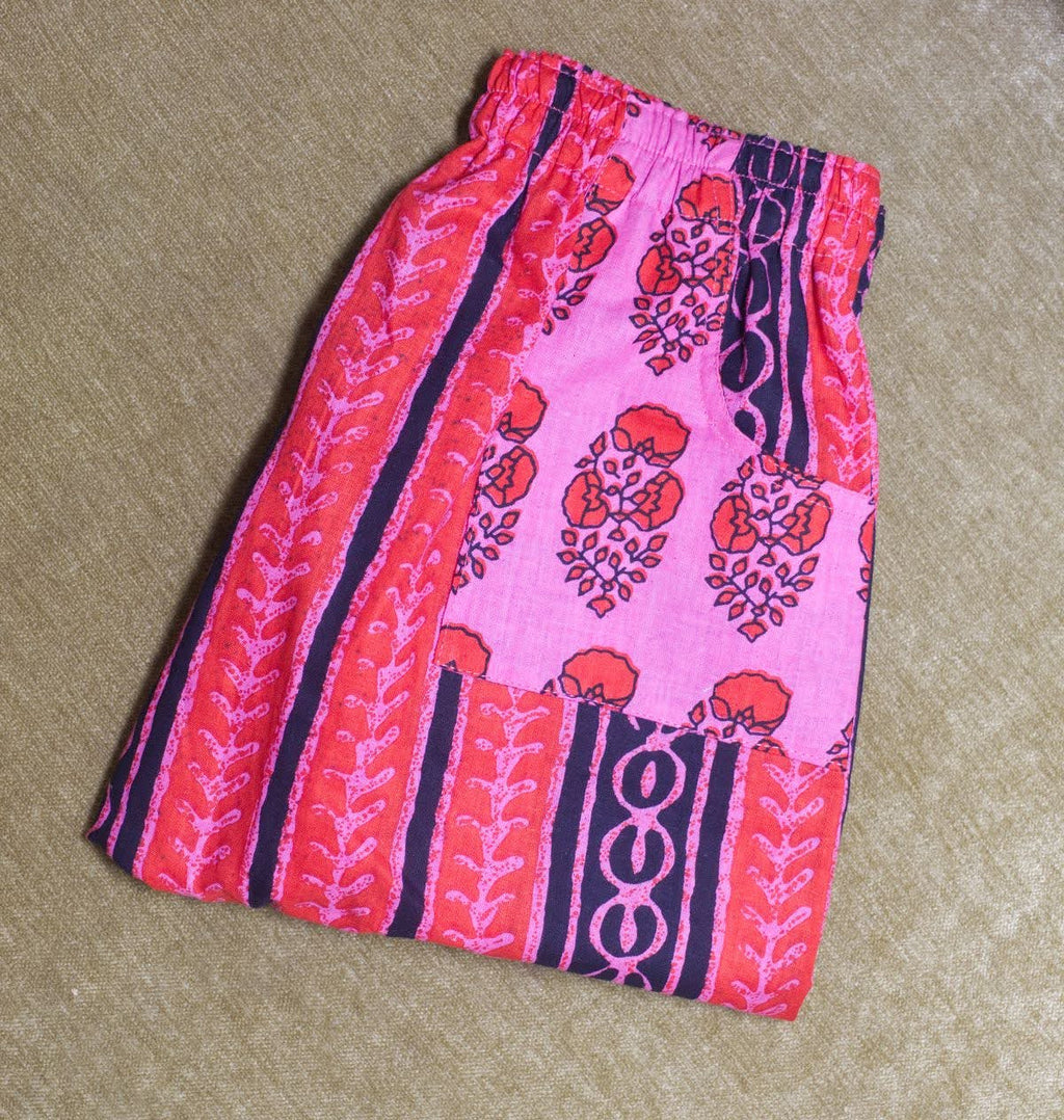 Vivid Pink Harem Pants