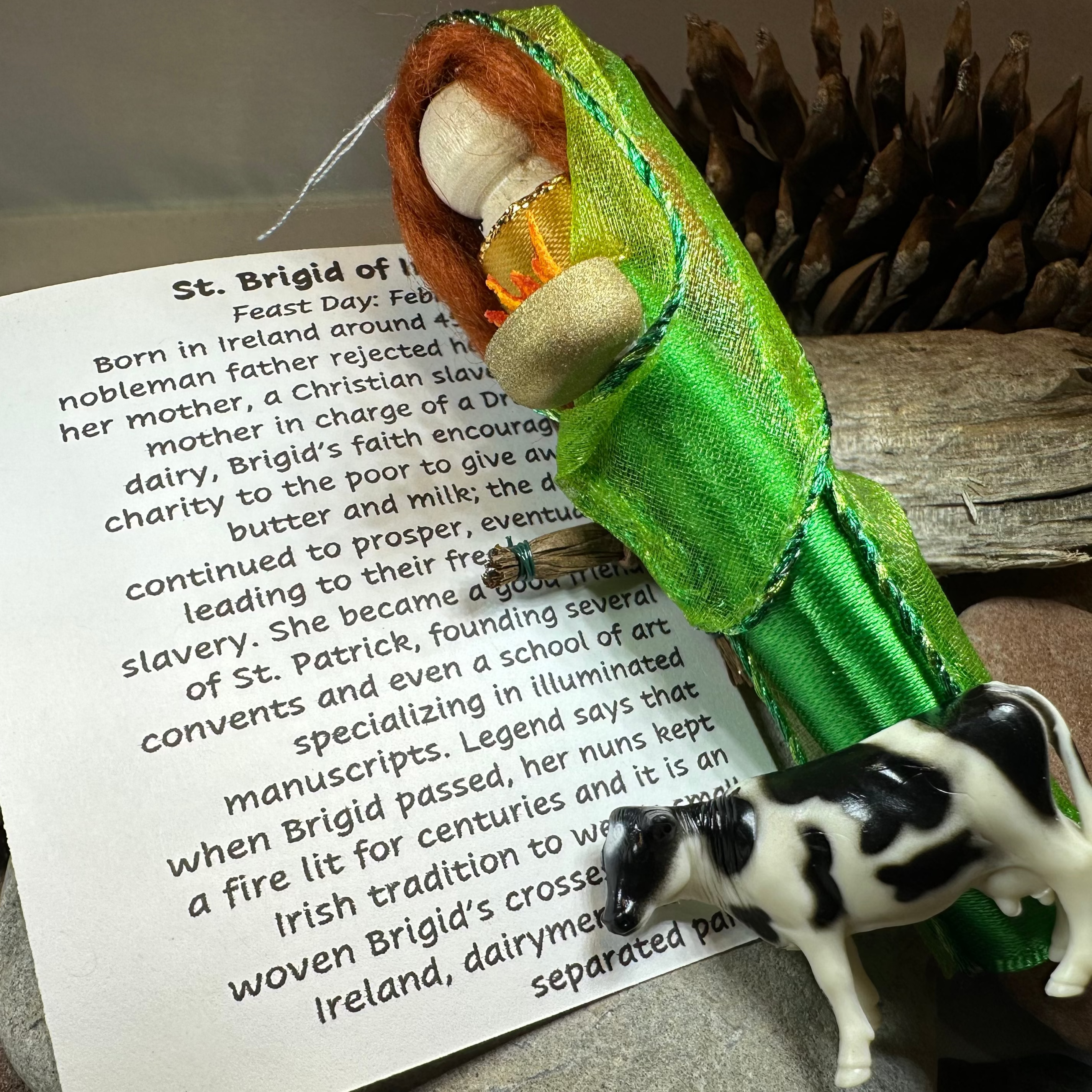 St. Brigid of Ireland Doll