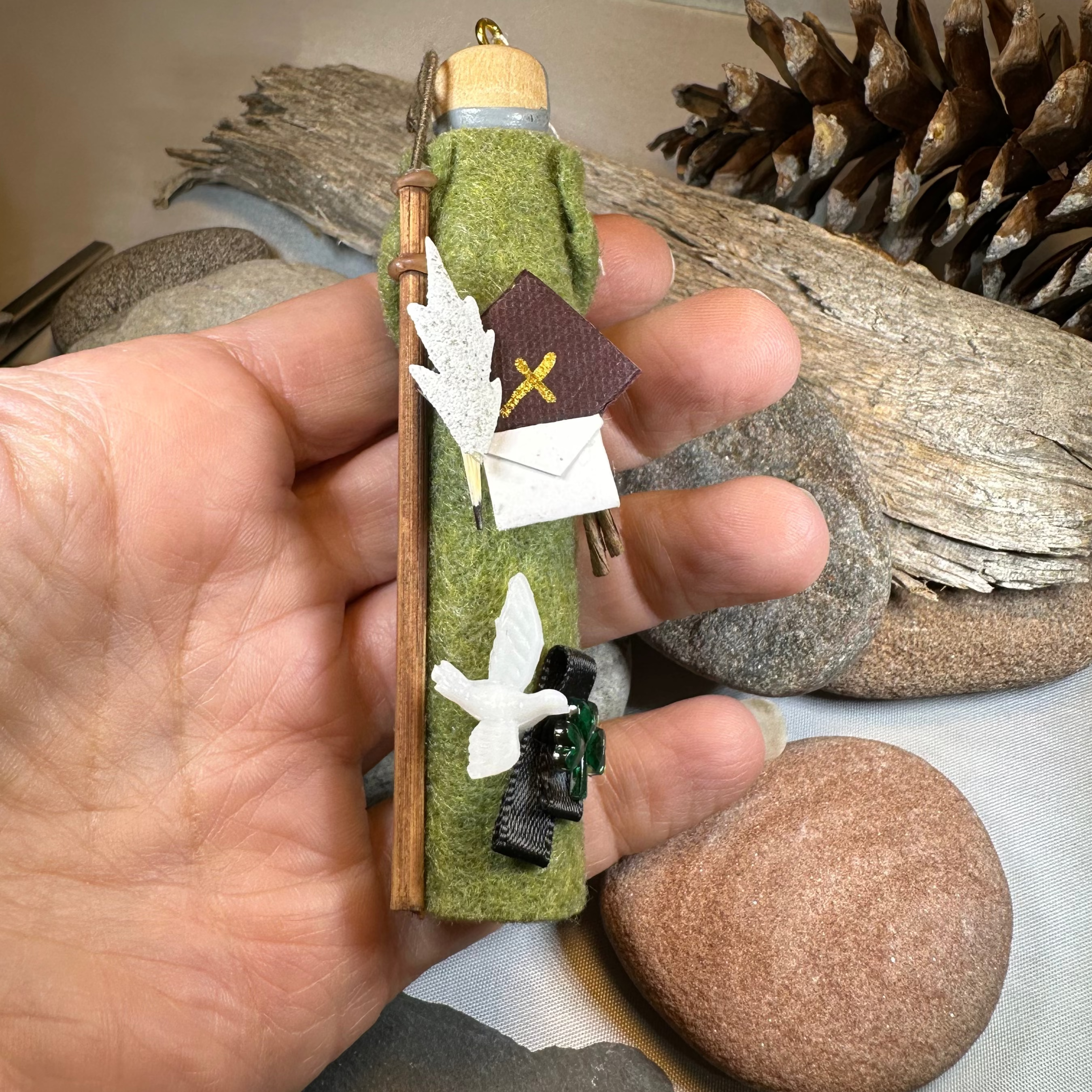 Saint Columba Irish Doll
