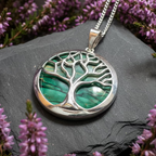 Heathergems Scottish Tree of Life Necklace - Handmade in Scotland
