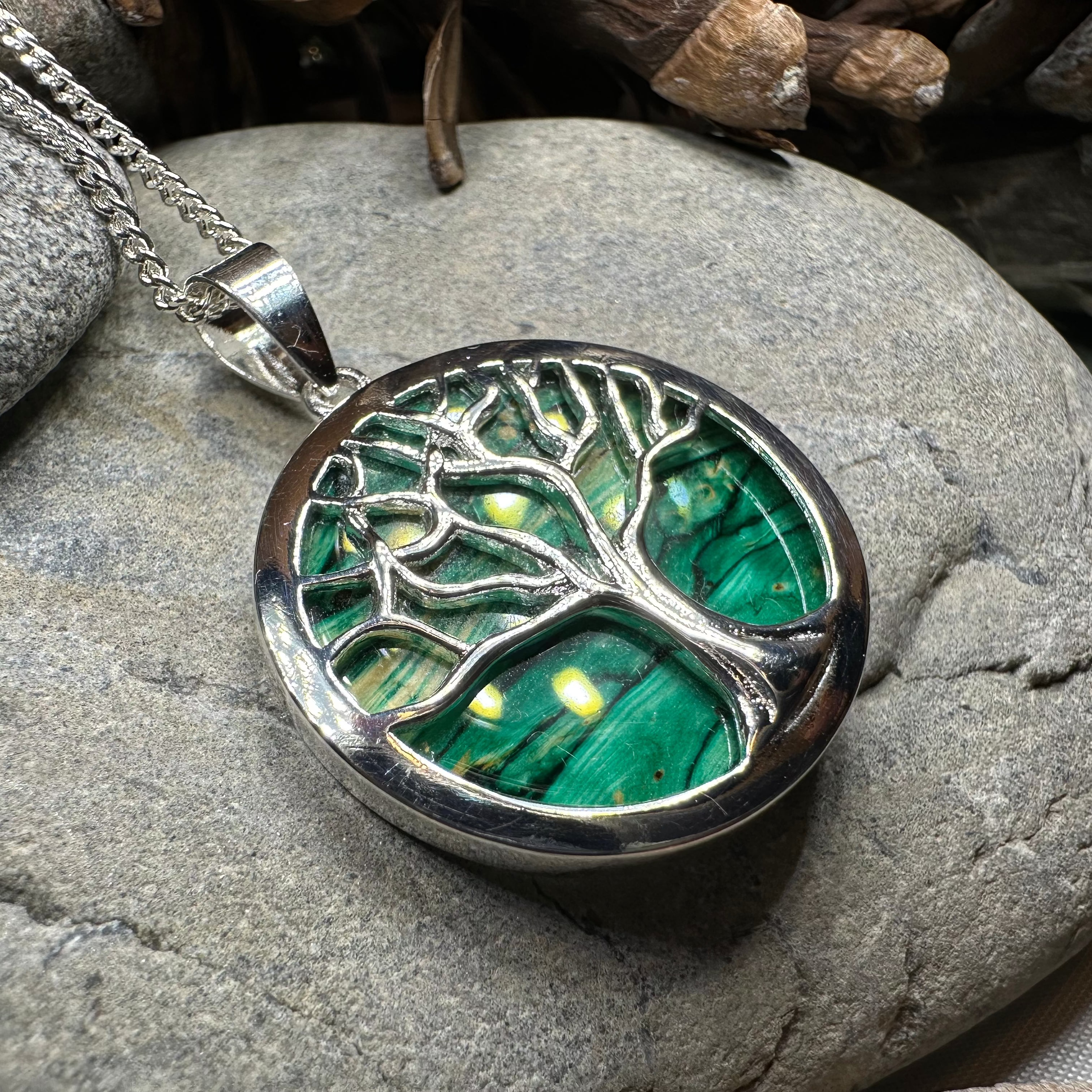 Heathergems Scottish Tree of Life Necklace - Handmade in Scotland