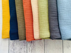 Cotton Crinkle Cloth Napkins, set of four by Dot and Army