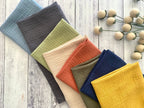 Cotton Crinkle Cloth Napkins, set of four by Dot and Army