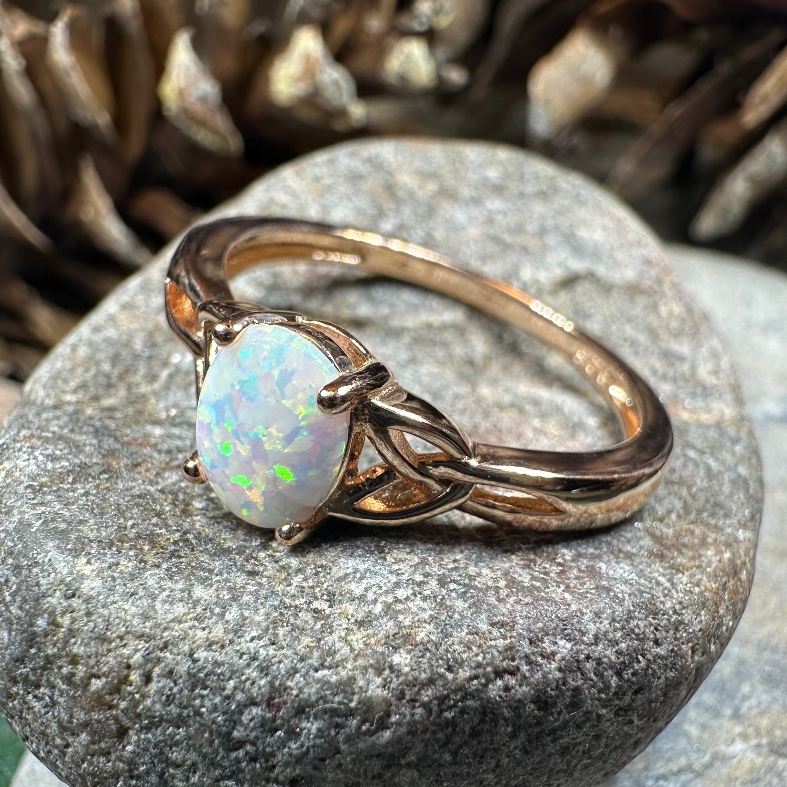 Scottish Mist Celtic Ring