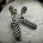 Marcasite Ghillies Irish Dance Earrings