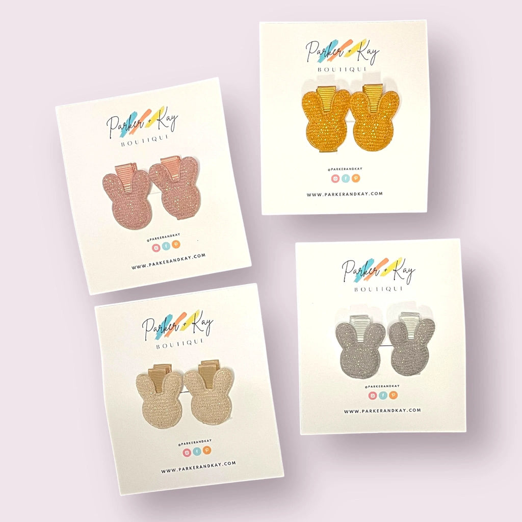 Boho Bunny Hair Clips by Parker + Kay Creative